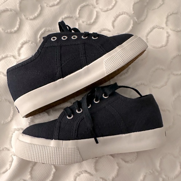 Superga Italian sneaker 2750 Cotbumpj | Blue Graphite - Picture 6 of 9